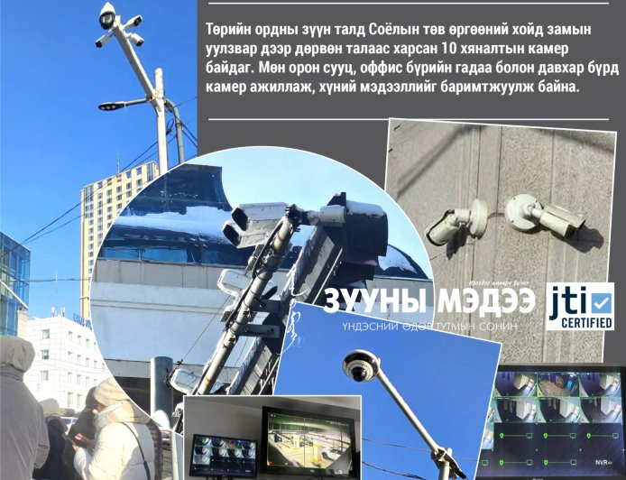 Xяналтын камер хүний эрх зөрчих хэрэгсэл болжээ