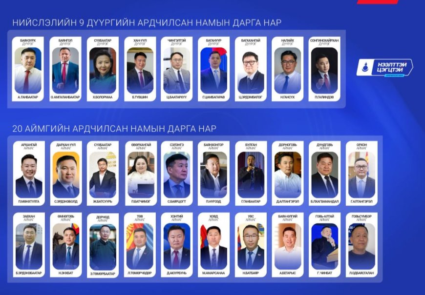 АН-ын дарга нарын өрсөлдөөнд хэн, хэн хүч үзэв